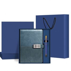 Set de Regalo de Cuaderno Ejecutivo con Logotipo Personalizado, Cuaderno con Bolígrafo para Actividades de Reuniones Anuales de Oficina, Regalo Corporativo, Bloc de Notas para Reuniones - Product Image 4