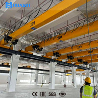 Pont roulant monopoutre de type caisson de 3 tonnes à haute efficacité pour les magasins de matériaux de construction