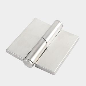 Bisagras de acero inoxidable 304 para inodoros públicos, herrajes de puerta auto-cerrables engrosados para divisiones de baño - Product Image 1
