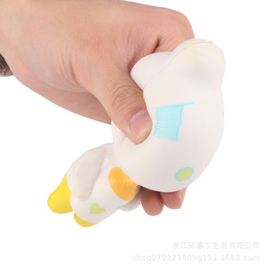 Pink Baby <b>Squishy</b> Toy Irregular Shape Plastic Stress Relief For Kids Birthday Gift - Product Image 3