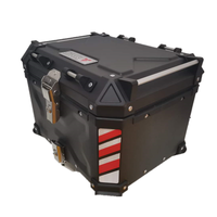 ZHUITU 25L 36L 45L boîte supérieure 55L 65L 85L moto nourriture déjeuner livraison X boîte vélo ensemble Top case moto alliage aluminium boîte
