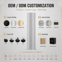 Diffuseur d'arômes de bureau 120 ml, nébuliseur de parfum, machine à parfum pour studio de yoga 200 m² avec application et télécommande