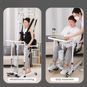 Sollevatore Elettrico per Pazienti, Ausilio per la Mobilità e il Trasferimento per Anziani e Disabili, Attrezzatura per Assistenza Domiciliare con Ruote Bloccabili - Product Image 3