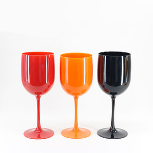 Infrangibile Flute di Champagne Nero/Giallo <span class=keywords><strong>Rosa</strong></span> di Plastica Calice di Vetro BPA Libero Tritan <span class=keywords><strong>Calici</strong></span> Per Feste Calice di Vino di Vetro - Product Image 4