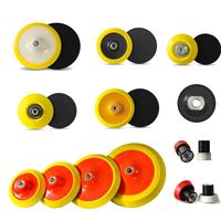 PMS 2 pouces disque de polissage électrique angle châssis spécial dos velours papier de verre disque adhésif meulage