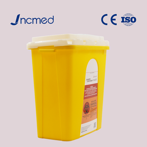 Conteneur à objets tranchants de 6 gallons, étanche et scellé, avec construction entièrement fermée empêchant les fuites de liquide et la contamination croisée - Product Image 5