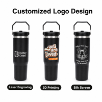 Botol Air Stainless Steel 30oz, Tumbler Terisolasi, Cangkir Vakum Dinding Ganda, Mug Termos Custom, Grosir untuk Pilates