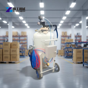 Máquina Portátil de Sandblasting Eléctrica para Eliminar Óxido de Hierro Fundido y Pulir, en Oferta - Product Image 1