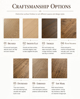 Premium Solid Timber Flooring Herringbone Look for Minimalist Style Design