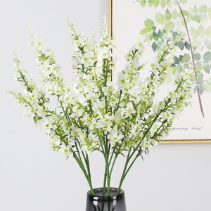 ดอกแคทนิปเทียม กิ่งดอกเล็ก สำหรับตกแต่งงานแต่งงาน ตกแต่งบ้าน ดอกไม้ประดิษฐ์ขายส่ง ดอกไม้ผ้าไหม ดอกไม้พลาสติก - Product Image 5