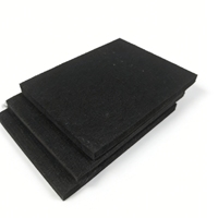 Tissu non tissé noir respectueux de l'environnement, rouleaux de feutre antidérapants pour automobiles, feutre insonorisant, tissu non tissé