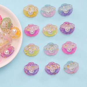 JO Mini Shell Pearl <b>Educational</b> <b>Toys</b> Colorful Small Shell Figures Resin Material for 1 Inch 32mm 35mm 38mm Capsule <b>Toys</b> - Product Image 4