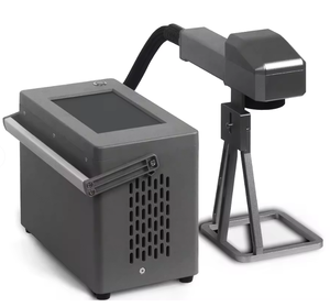 Nouvelle machine de marquage laser à fibre portable 20W 30W 50W, refroidissement par air, mode batterie/prise, contrôle Ezcad, codes QR DXF/<span class=keywords><strong>AI</strong></span>/PLT/DWG - Product Image 1