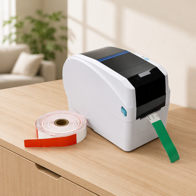 LinkWin XP-T261B Direct Thermal Wristband Printer 203 DPI for Medical & Hospital Use, Small Business Ready