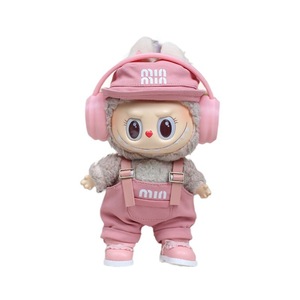 Ropa para Muñeca Labubu, Overol Rosa con Sombrero para Fiestas, Diseño Moderno, Unisex, de 8 a 13 Años - Product Image 5