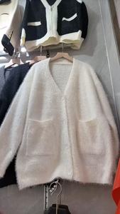 Venta directa de fábrica suéter suelto de punto casual para mujer - Product Image 5