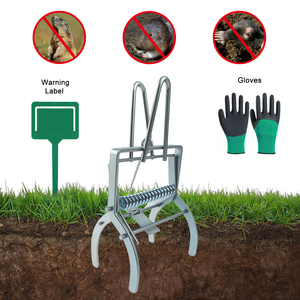 Piège à taupes en métal OMNI CATCH pour l'extérieur, robuste - Piège de lutte antiparasitaire commercial pour les taupes, les campagnols et les rongeurs dans la pelouse et le jardin - Product Image 6