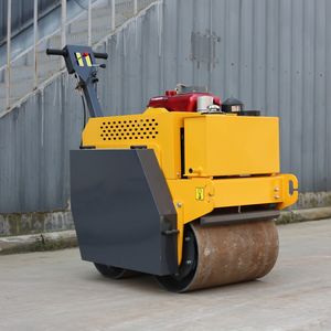 <span class=keywords><strong>Rodillo</strong></span> Pequeño de Dos Ruedas HR600 de 550 kg, Diésel, Refrigerado por Agua, para Renovación de Carreteras Urbanas - Product Image 3