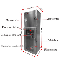 Petite machine de remplissage de boîtes de peinture en aérosol pneumatique Remplissage de filtre à air Remplisseur de pulvérisation de gaz Machine de remplissage pneumatique d'aérosol en mousse Pu