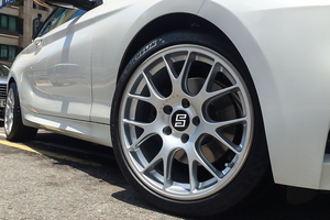 Jantes en alliage forgé style CH-R 19 20 21 22 pouces B+B+<span class=keywords><strong>S</strong></span>, à rayons en Y, argentées, 5x120 pour Audi RS6 RS7 VW Golf GTI Porsche - Product Image 6