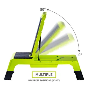 Plataforma aeróbica para exercício, plataforma fitness para sentar-se na plataforma com risers banco nuev milena fitne equipamentos aeróbicos passo