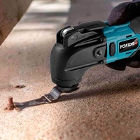 Outil électrique oscillant multi-outils sans balais à vitesse variable pour rénovation, bricolage, amélioration de l'habitat, batterie Makita 18V