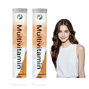 Ausreson OEM Multivitamin-Tabletten Nahrungsergänzungsmittel Kalzium Magnesium Zink Vitamin D3 K2 Brausetabletten - Product Image 1