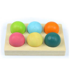 Blocchi Arcobaleno Intrecciati Stile Ins - Nuovi Giocattoli Educativi in Legno Fai-da-Te per Bambini dell'Asilo, Regalo all'Ingrosso - Product Image 3