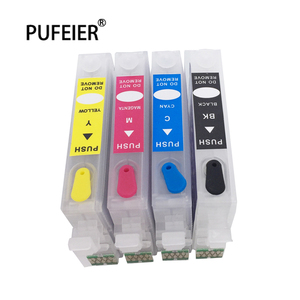 202XL <span class=keywords><strong>cartouche</strong></span> d'<span class=keywords><strong>encre</strong></span> rechargeable vide T202XL1-T202XL4 sans puce pour <span class=keywords><strong>Epson</strong></span> <span class=keywords><strong>XP</strong></span>-<span class=keywords><strong>5100</strong></span> WF-2860 XP5100 WF2860 <span class=keywords><strong>cartouche</strong></span> d'<span class=keywords><strong>encre</strong></span> d'imprimante - Product Image 2