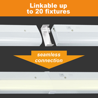 120v enfichable câblé CCT Dimmable Linkable Led sous les lumières de cuisine de l'armoire