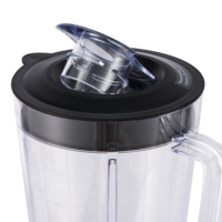 Certificat CE CB GS Mélangeur presse-agrumes de cuisine Sans BPA Pot de 1L Mélangeur sur socle électrique Mélangeur de fruits 300W avec hachoir et tasse