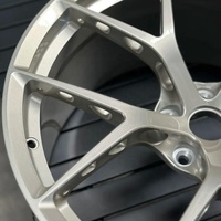 Rines de Aleación de Diamante Plateados Forjados Personalizados DS FI-R FIR EVO para Carreras, para BMW G20 G30 Mercedes Audi A4 A5 Porsche Cayman Ferrari
