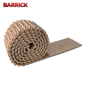 Gıda Endüstrisi Üretim Hatları Sistemleri için Dayanıklı Anti-Bakteriyel Plastik 1505 Düz Konveyör Bant - Product Image 1