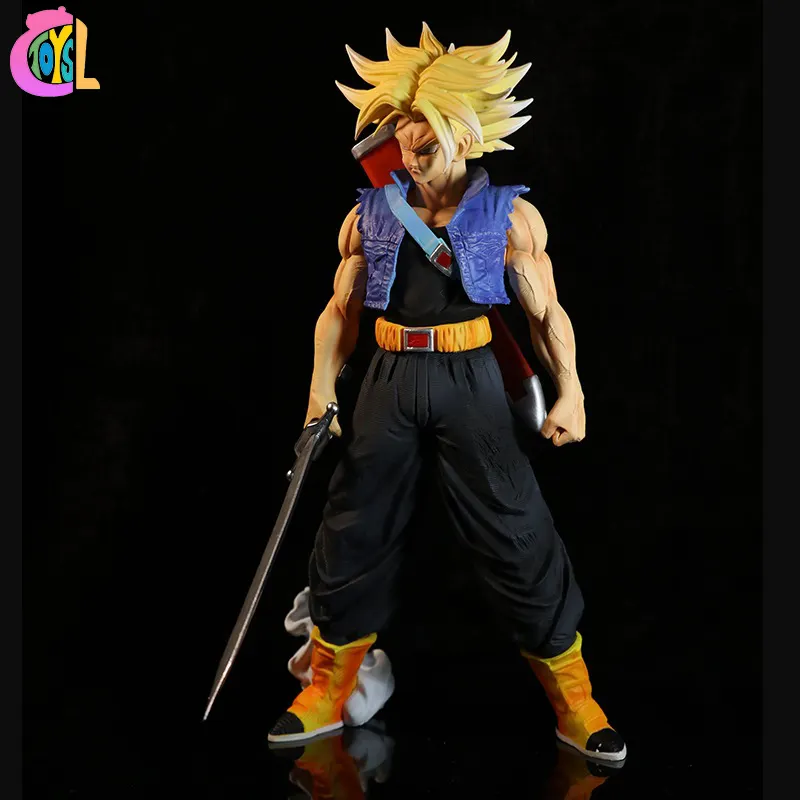 Nuevo estilo Dragon Trunks figuras de acción Super Saiyan DBZ Anime figura modelo juguetes dibujos animados Manga figurita