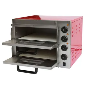 Volledig Roestvrijstalen Volautomatische Pizza Oven Indoor Pizza Oven