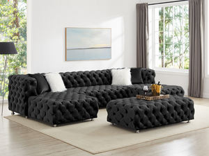 Sofá Chesterfield de Estilo Nórdico Moderno y Lujoso, Muebles Comerciales para Oficina o Hogar, para Sala de Estar o Dormitorio - Product Image 2