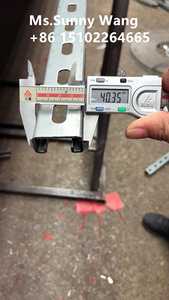 Acero en forma de <span class=keywords><strong>C</strong></span>-Purlin-Soporte fotovoltaico solar 41*41mm Zinc Aluminio Magnesio Estructura de acero Perfiles - Product Image 4