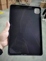 AilesTecca Slim Hybrid Soft Tpu Shockproof Matte Black Tablet Case pour Itel Vista Tab 30 Tablet Cover