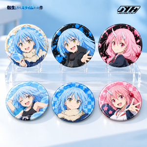 Official Licensed Japan That Time I Got Reincarnated Slime 58mm Anime Character Metal Collectible Merchandise Original Packaging - Product Image 4