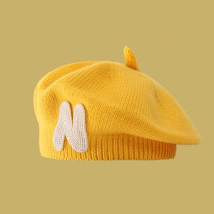 <span class=keywords><strong>Gorro</strong></span> de Punto para Bebé, Estilo Occidental, para Otoño e <span class=keywords><strong>Invierno</strong></span>, <span class=keywords><strong>Gorro</strong></span> de Lana para Niña - Product Image 2