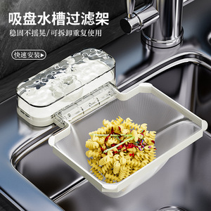 ที่วางกรองเศษอาหารในอ่างล้างจานแบบพับได้ ป้องกันการอุดตัน สำหรับเศษอาหาร - Product Image 2