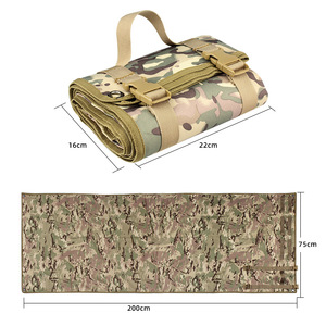 Tactical Shooting <b>Mat</b> 600D Oxford Cloth Moisture Proof Outdoor <b>Camping</b> <b>Mat</b> Rectangle Foam Fill Black Set - Product Image 4