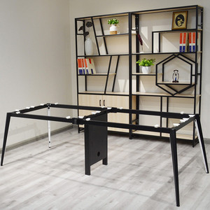 Nuovo prodotto mobili per ufficio più scrivania da ufficio 4 persone workstation tavolo da ufficio di alta qualità - Product Image 6