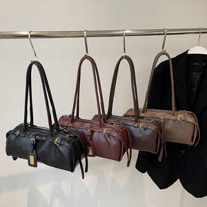 Bolso <span class=keywords><strong>de</strong></span> hombro <span class=keywords><strong>de</strong></span> <span class=keywords><strong>lujo</strong></span> para mujer, dos asas, cierre <span class=keywords><strong>de</strong></span> cremallera, diseño portátil <span class=keywords><strong>de</strong></span> moda, estilo <span class=keywords><strong>de</strong></span> <span class=keywords><strong>lujo</strong></span> personalizado, poliéster <span class=keywords><strong>de</strong></span> marca - Product Image 6