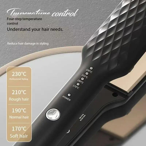 Offre Spéciale multifonction Anti-brûlure cheveux lisseur Mini sec humide fer lisseur fer à friser caractéristique protection cheveux - Product Image 2