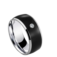 Produit NFC 13.56mhz Ntag213 NFC Tag Smart Ring avec Nfc Multifonction Programmable RFID Smart Ring Céramique RFID RING