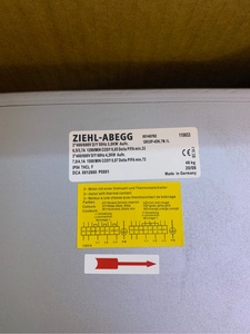 Allemagne RG35P-4DK.7M.1L 400V-690V Ventilateur à Inverseur d'Origine Importé d'Allemagne ZIEHL-ABEGG - Product Image 3