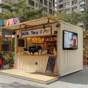 Remorque de camion de restauration mobile RC, construction en acier inoxydable, garantie de 2 ans, équipement de service pour la restauration rapide, les hot-dogs, les glaces et les collations - Product Image 2