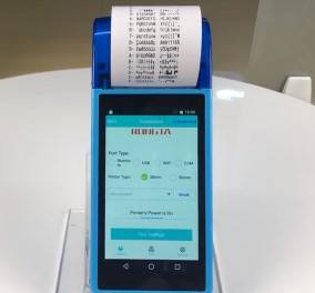 Дешевый миниатюрный умный мобильный Pos-терминал с поддержкой Wi-Fi и Bluetooth - Product Image 2