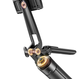 Jopree Y26 32cm <strong>Foldable</strong> Selfie Stick 1.8m Stainless Steel <strong>Tripod</strong> with 990&deg; Tilt &amp; 360&deg; Panorama for Outdoor Photography - Product Image 5